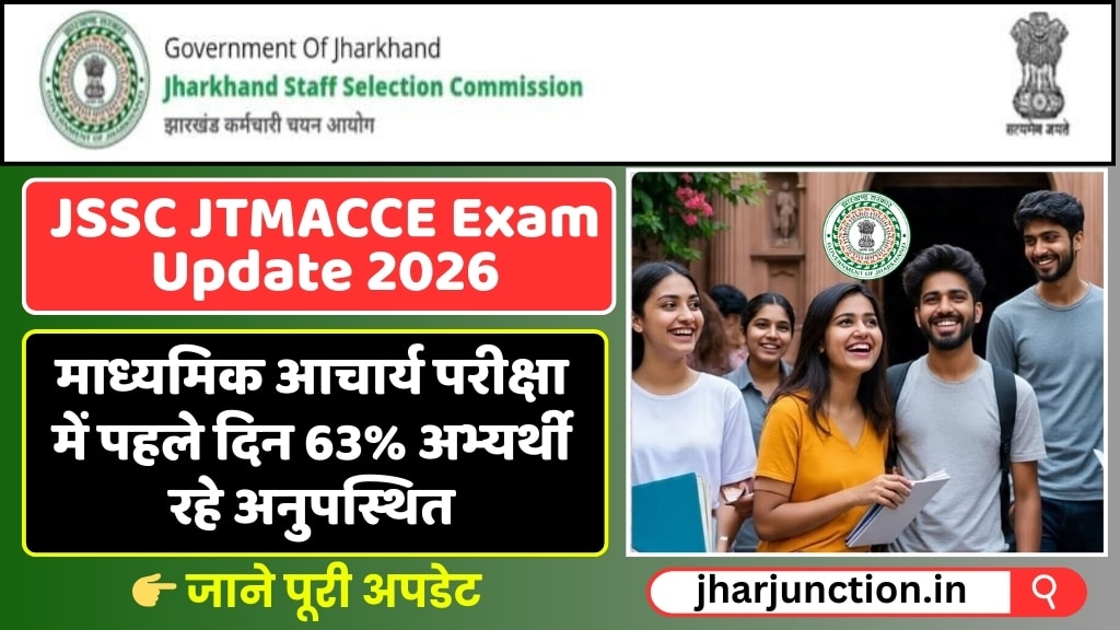 JSSC Madhyamik Acharya Exam 2026 Live Update