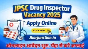 JPSC Drug Inspector Recruitment 2026
