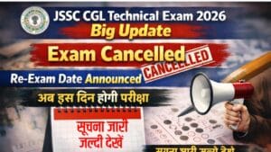 JSSC CGL Technical Exam 2026 Cancelled