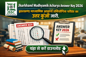 Jharkhand Madhyamik Acharya Answer key 2026